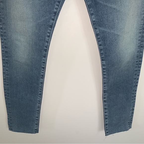 AG The Farrah Skinny Ankle Jeans Blue High Rise 30 - Picture 9 of 10